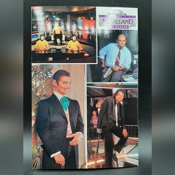 Vintage Travel Booklet Movieland Wax Museum Buena Park California 1980's - Picture 2 of 5